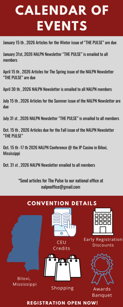 Calendar of Events 2026